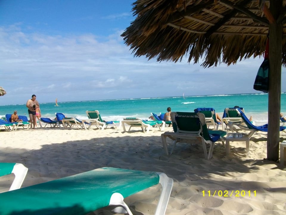 Schöner Ausblick von der Liege  Grand Palladium Select Bávaro Resort & Spa