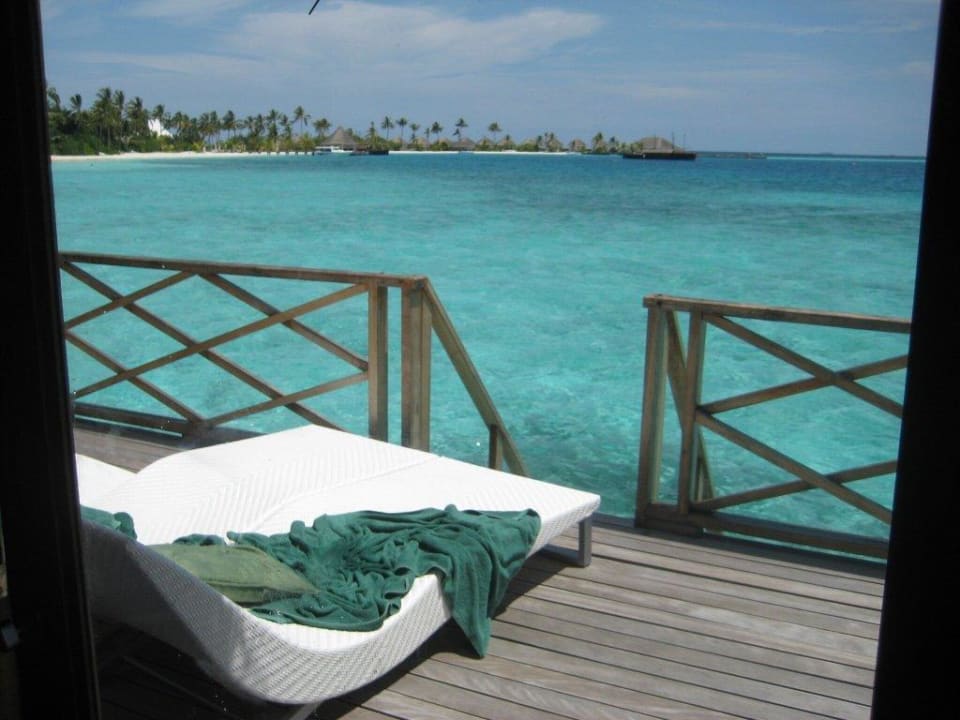 Ausblick Terrasse Safari Island Maldives