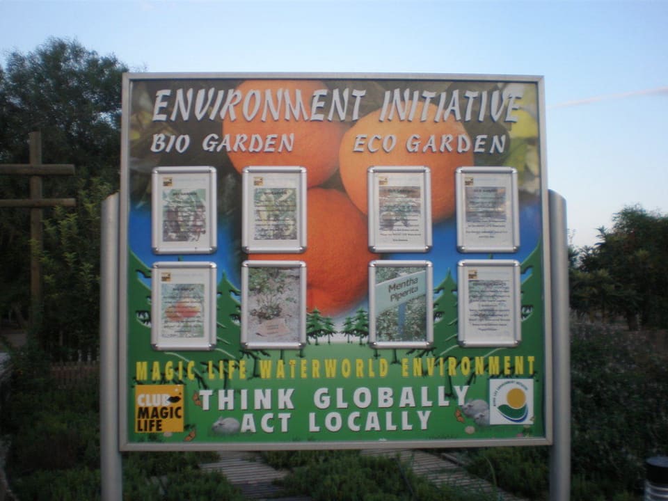 Eigener Anbau von Gemüse Asteria Family Belek