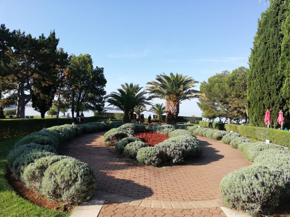 Gartenanlage Hotel Materada Plava Laguna