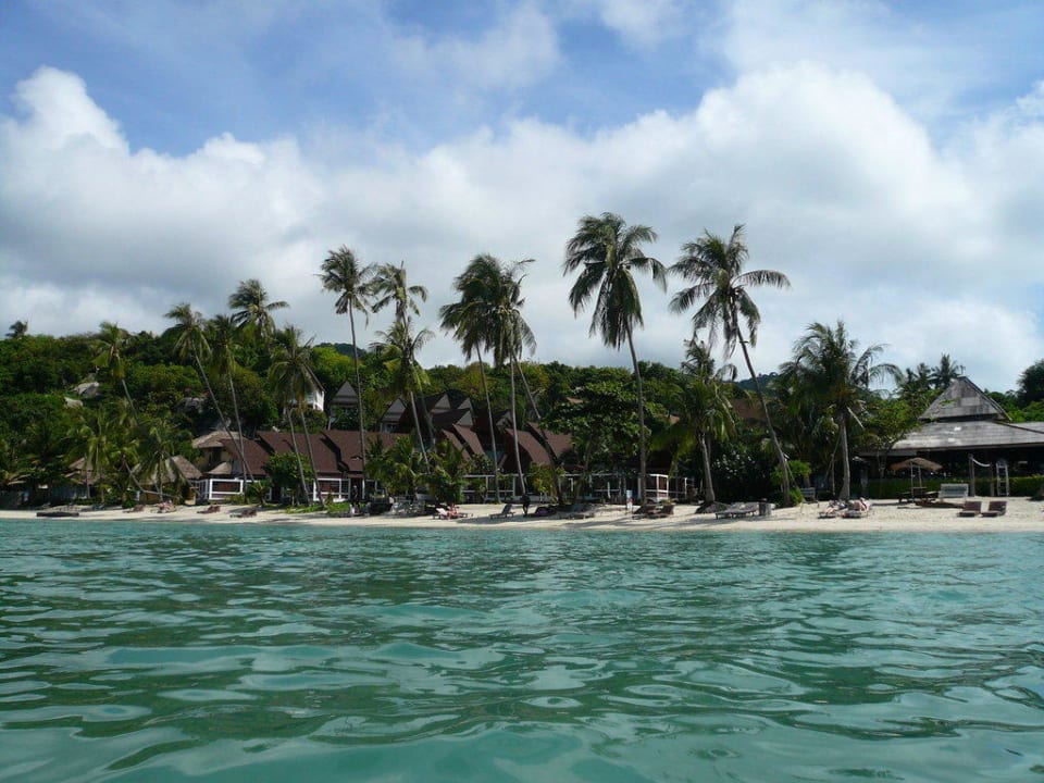 Hotel mit Blick vom Meer Hotel Cocohut Beach Resort