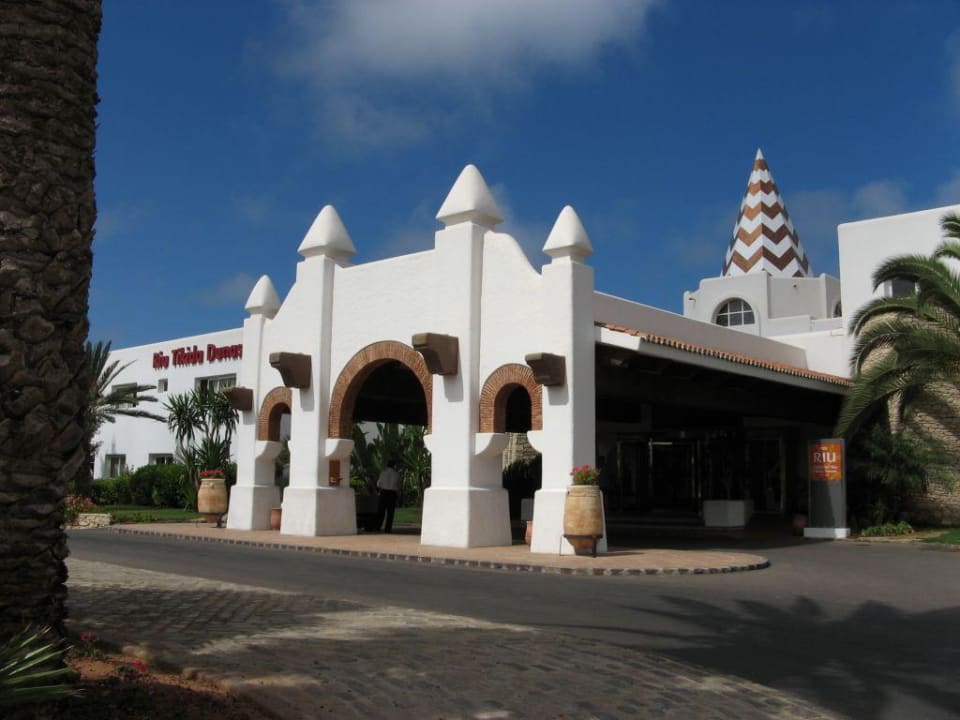 Eingang Tikida Dunas Hotel Riu Tikida Dunas