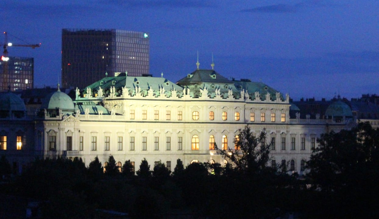 Ausblick Austria Trend Hotel Savoyen Vienna