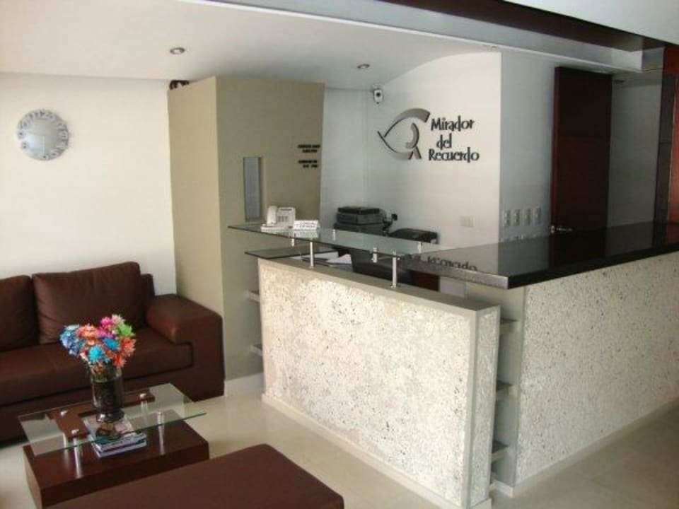 Recepción  Hotel Mirador del Recuerdo