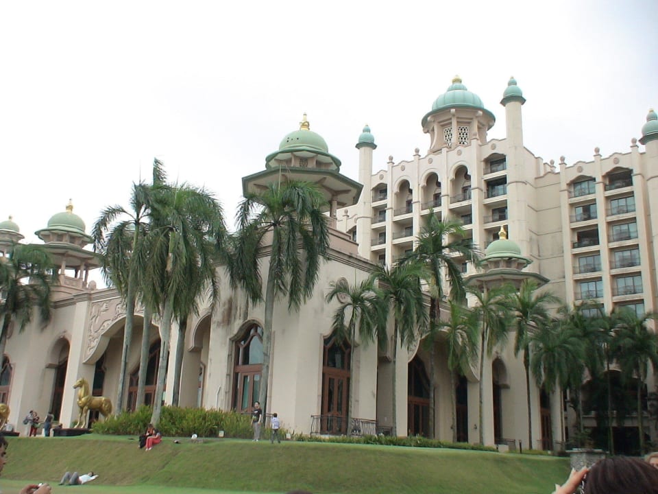 View of the hotel from the beach Hotel Palace of the Golden Horses