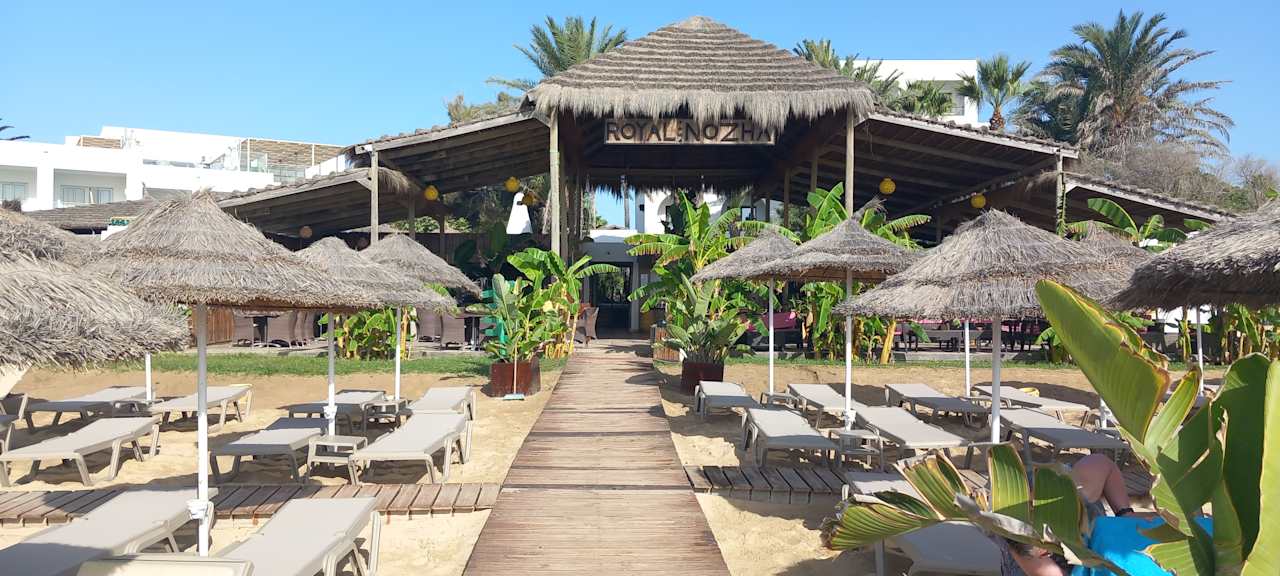 Gartenanlage Hotel Royal Nozha