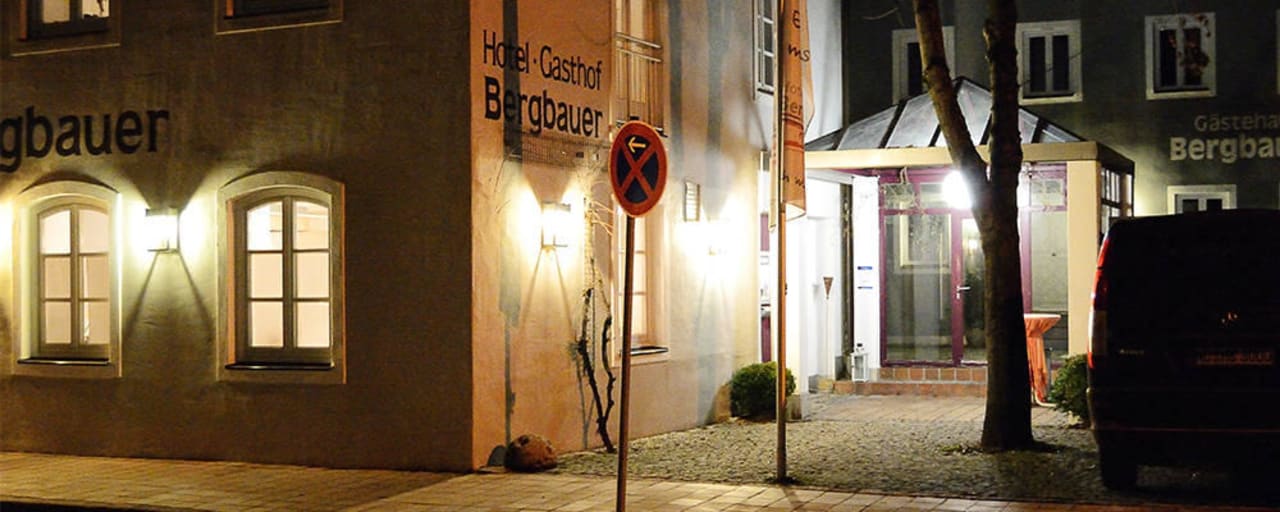 Hotel Bergbauer bei Nacht Hotel Bergbauer