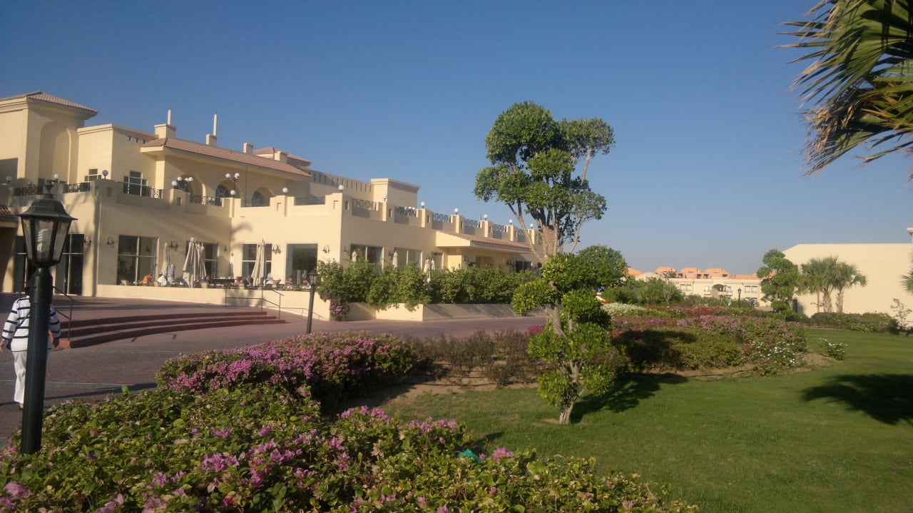 Hotelbungalow von außen Cleopatra Luxury Resort Makadi Bay