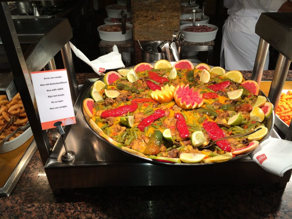 Paella Hotel Riu Palace Palmeras