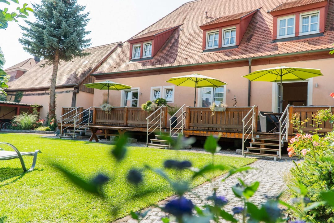 Gartenanlage Gästehaus Schulz