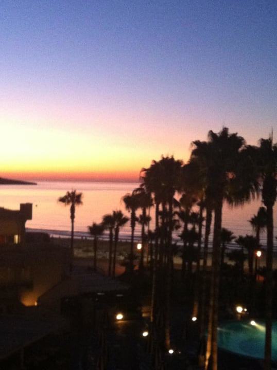 Blick aus dem Zimmer Hipotels Mediterraneo