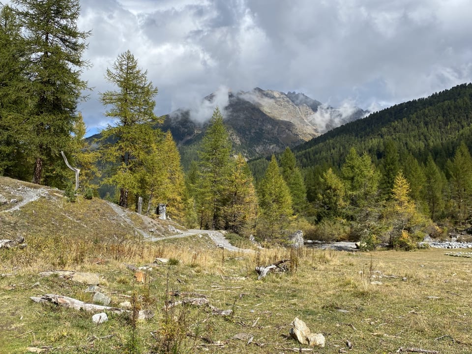 Ausblick Die Post am Ortler