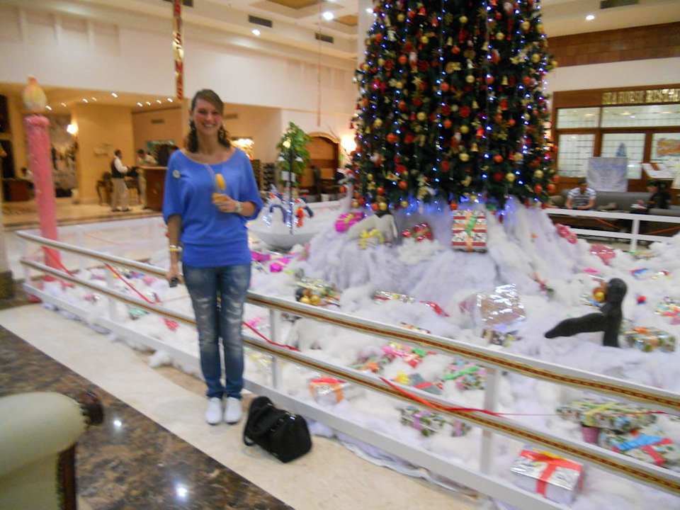 Empfangshalle im Dezember Sea Beach Aqua Park Resort Managed by Blue Resorts