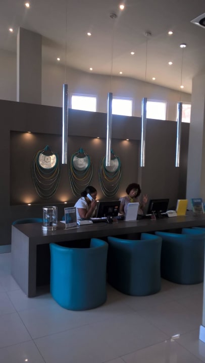 Rezeption Hotel Oasis Atlantico Praiamar