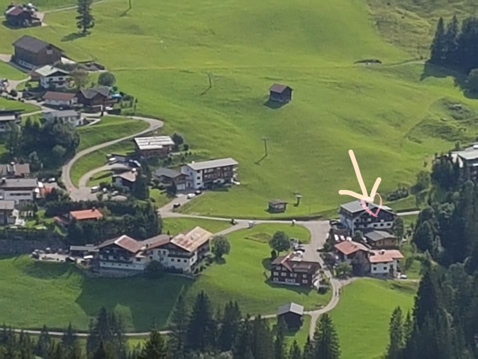 Außenansicht Gästehaus Tannegg