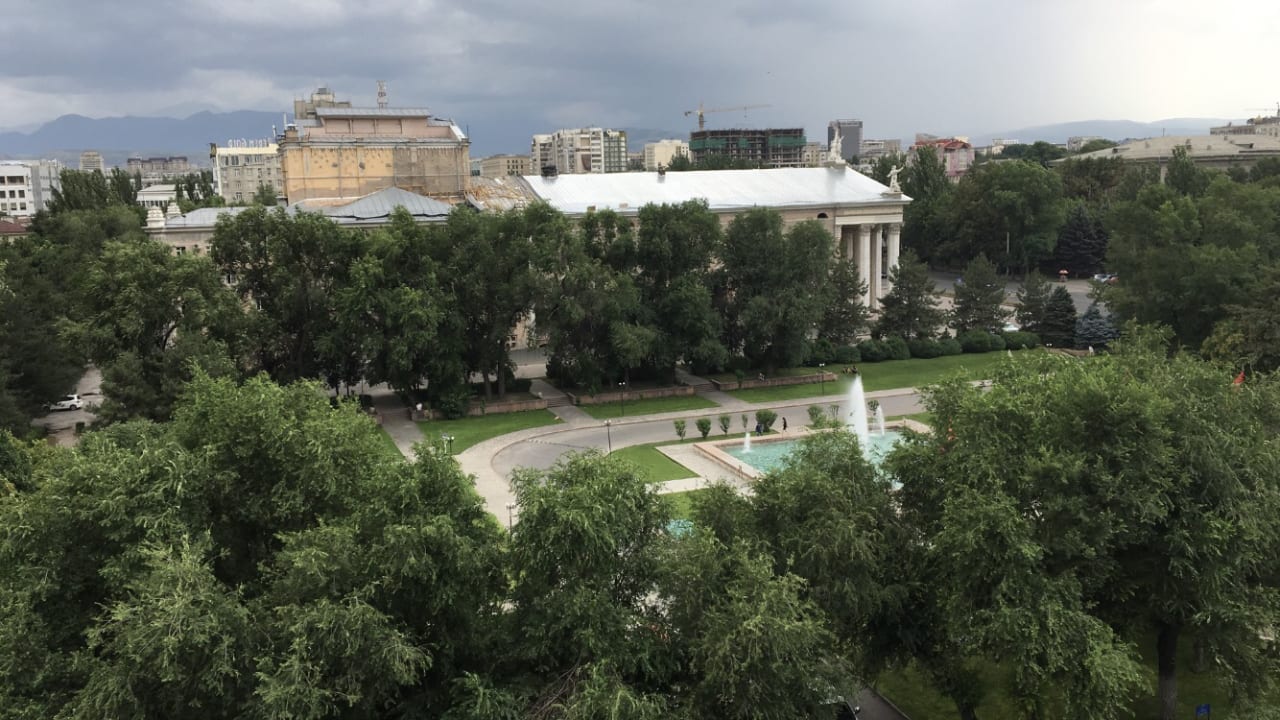 Ausblick Hotel Hyatt Regency Bishkek