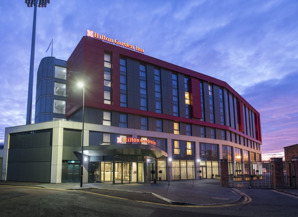 Außenansicht Hilton Garden Inn Manchester Emirates Old Trafford