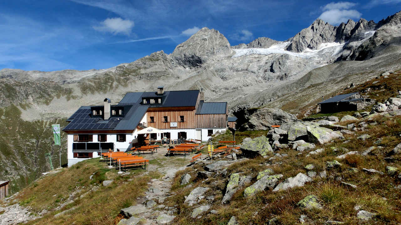 Außenansicht Plauener Hütte