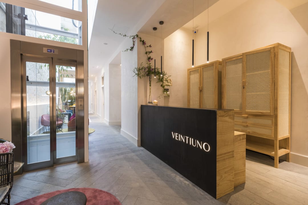 Lobby VEINTIUNO Emblematic Hotels - Adults only