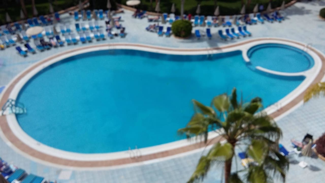 Aus dem 6.Stock fotographiert MUR Hotel Faro Jandia & Spa Fuerteventura