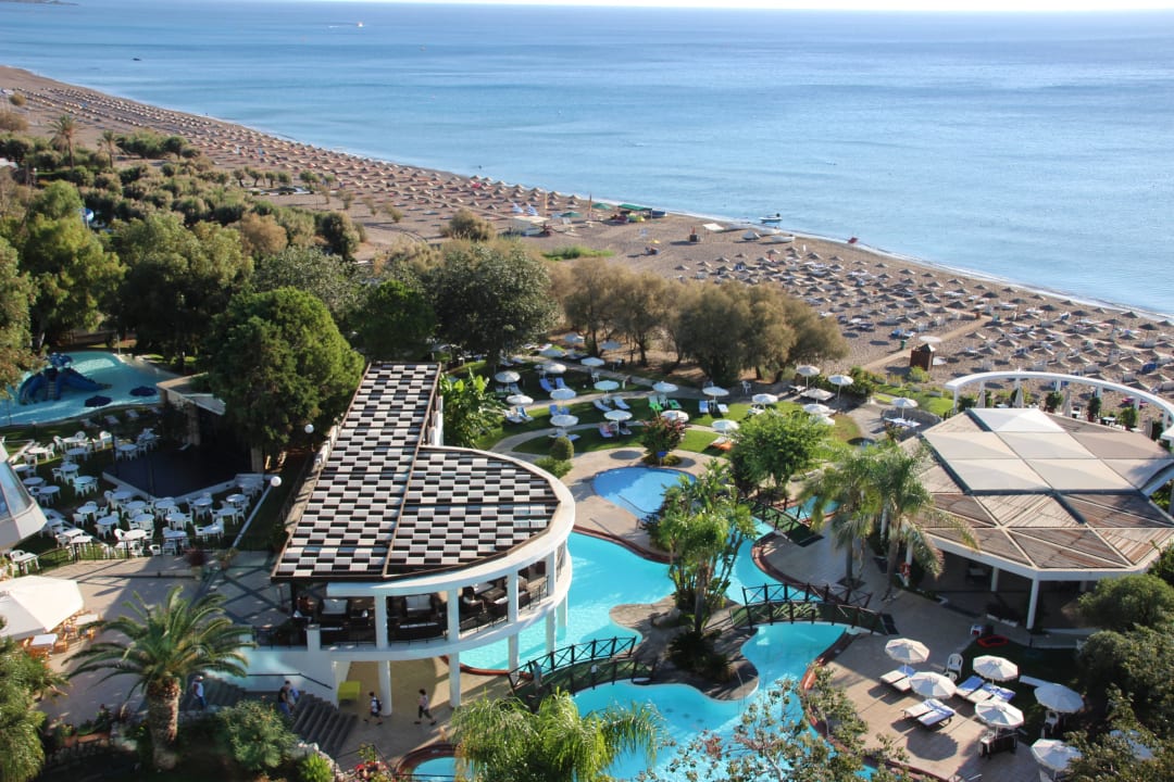Blick zum Meer Hotel Calypso Beach