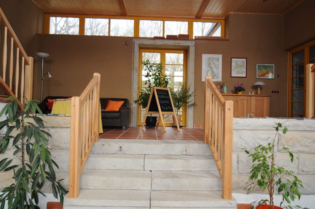 Lobby Ökopension Villa Weissig