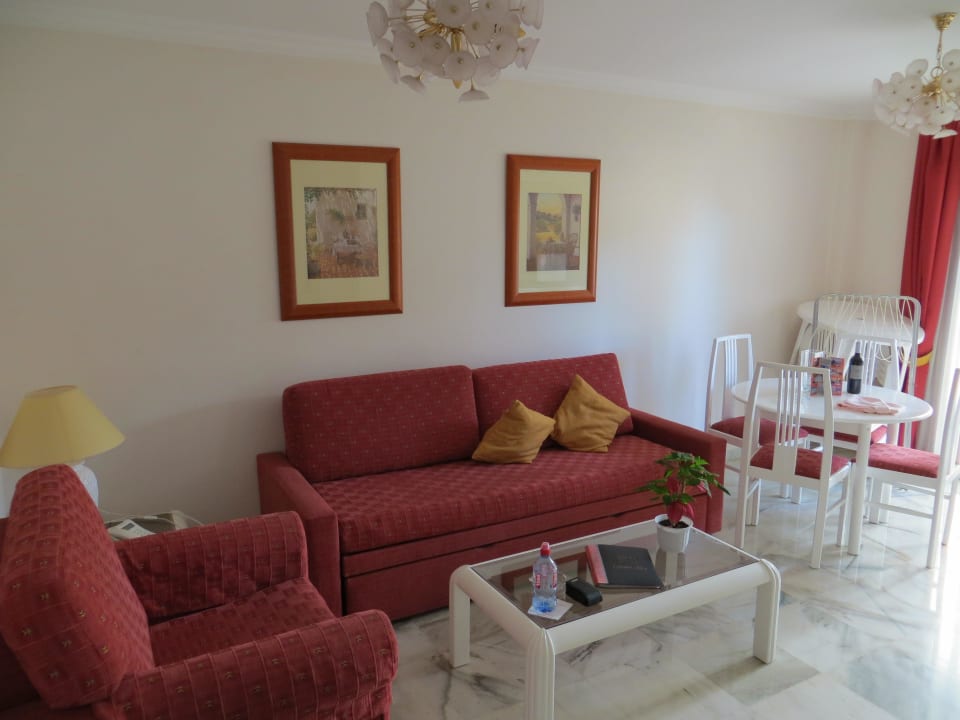 Wohnbereich Apartamentos Casablanca