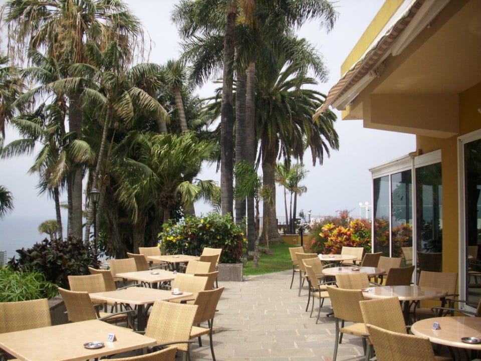 Abendessenterrasse Hotel Tigaiga