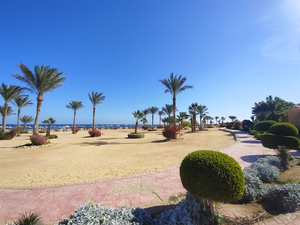 Gartenanlage Wadi Lahmy Azur Resort