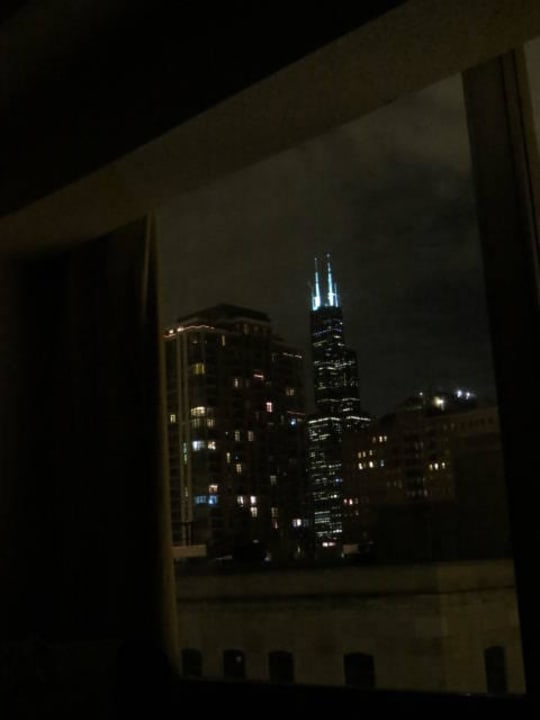 Ausblick vom Bett Best Western Hotel Grant Park