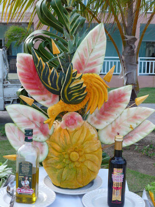 Büffet am Pool Ocean Blue & Sand