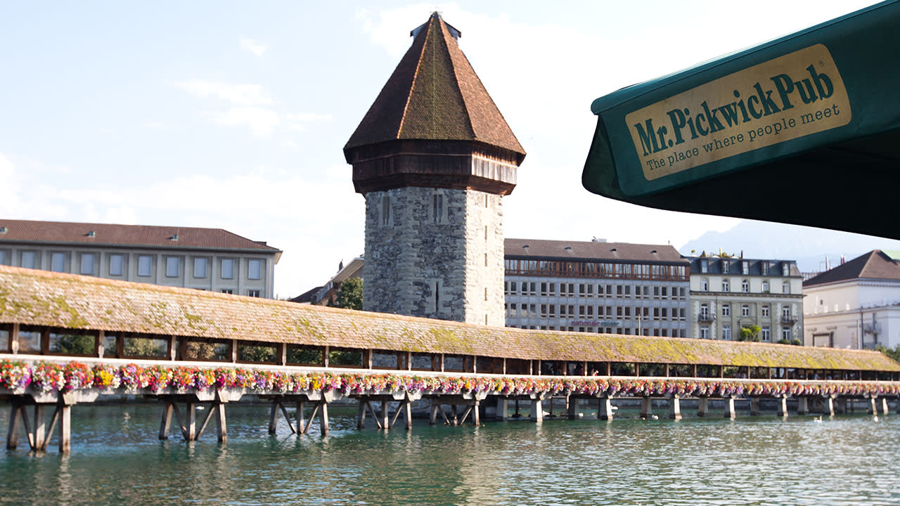 Außenansicht Hotel Pickwick