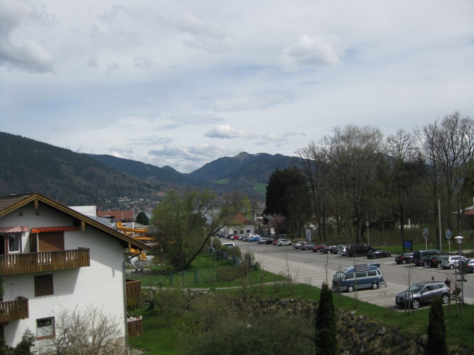 Ausblick vom Balkon Hotel Quellenhof