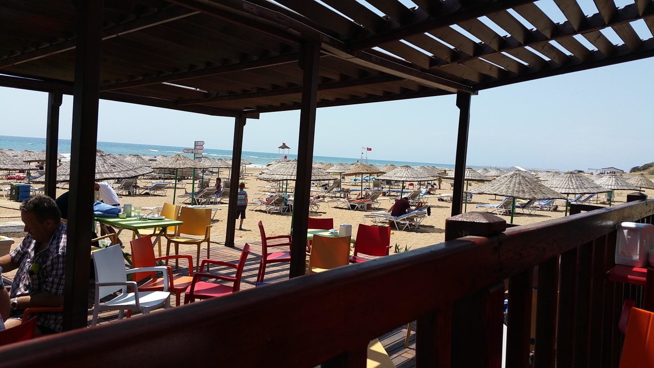 Blick von der Strandbar  Roma Beach Resort & Spa 16+ Adult Only