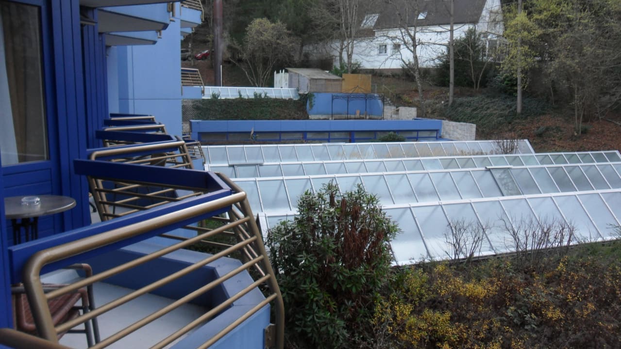 Blick vom Balkon links Fini-Resort Badenweiler