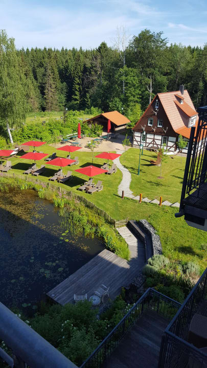 Zimmerausblick Naturresort & Spa Schindelbruch