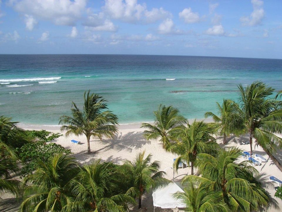 Ausblick vom Balkon Coconut Court Beach Hotel
