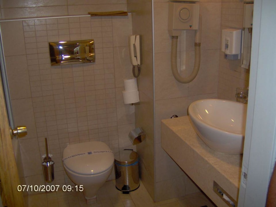 Badezimmer Hotel Calypso Beach