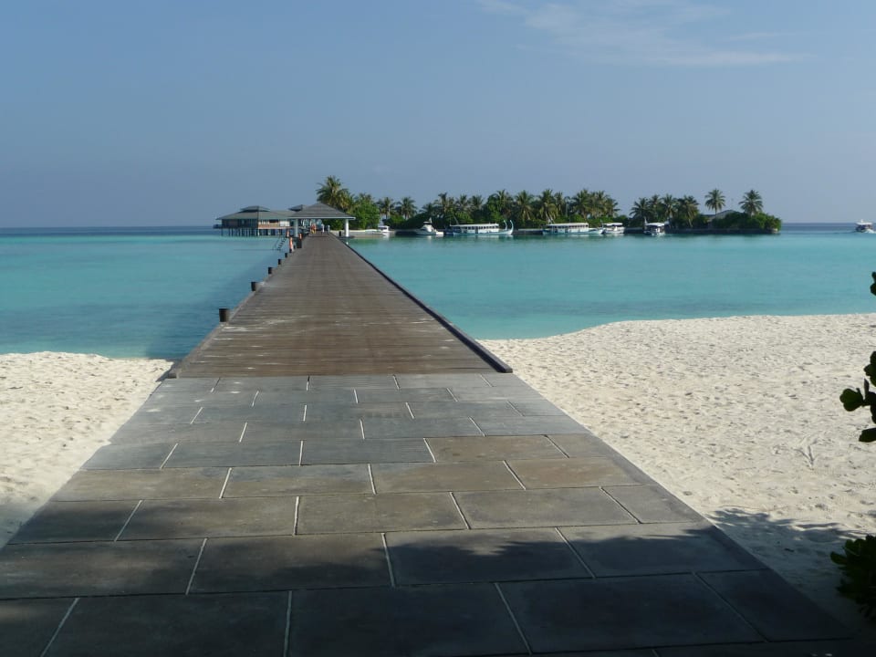 Weg zur Tauchschule Villa Park Sun Island