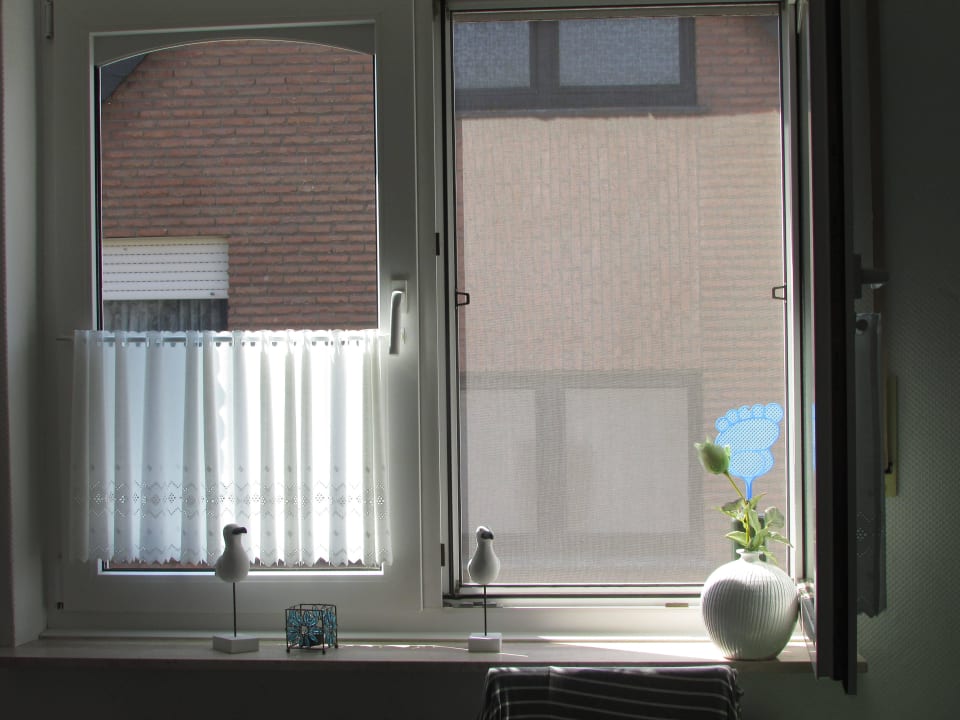 Ausblick Fenster  Altharener Gästezimmer Imholte
