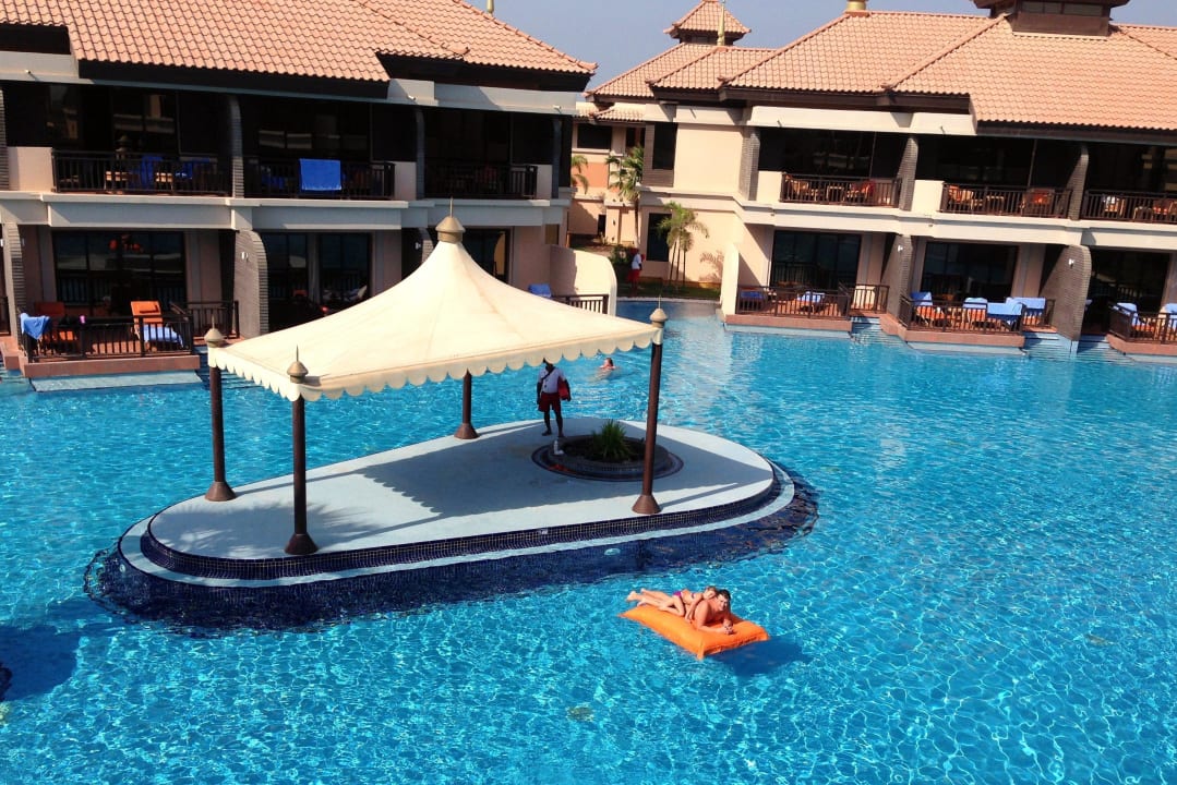 Zimmerausblick auf die Lagune Anantara The Palm Dubai Resort