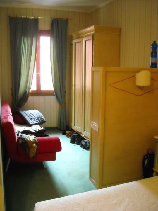 Das Bett für die 4.Person Hotel Locanda Matir