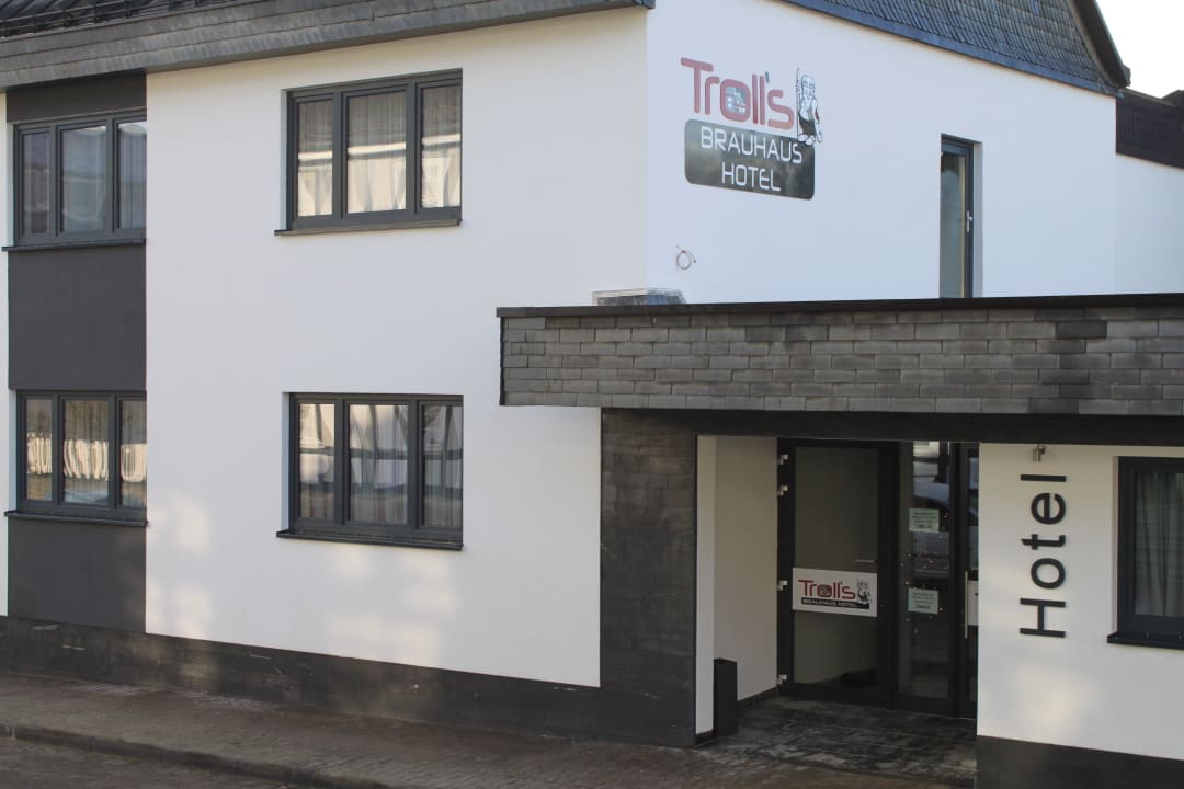 Ansicht vorne Troll's Brauhaushotel