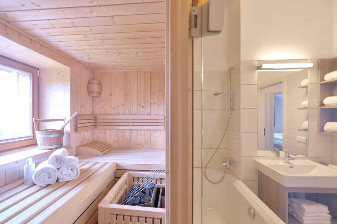 Bad mit Sauna Almresort Gartnerkofel