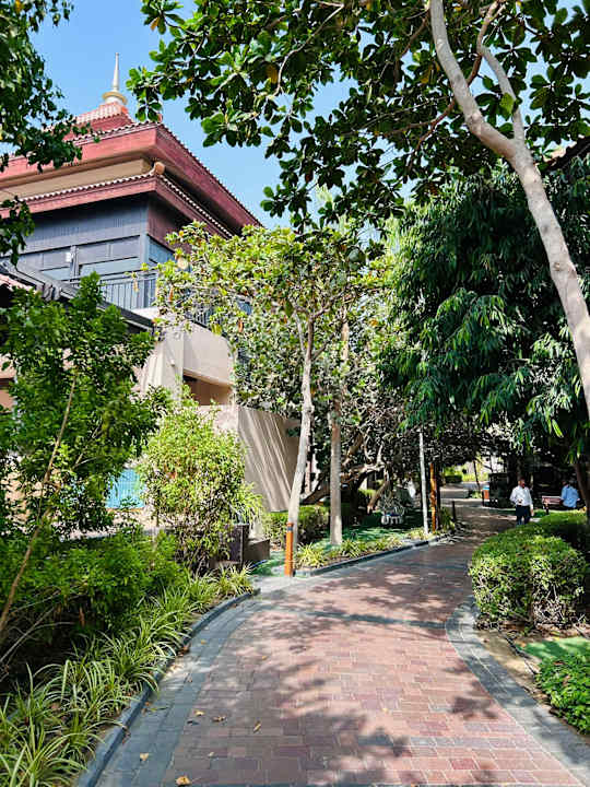 Gartenanlage Anantara The Palm Dubai Resort