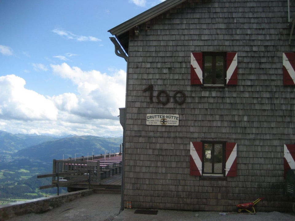 Sonnenterrasse Gruttenhütte