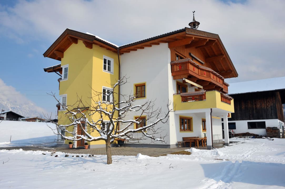 Haus Waldschönau im Winter Ferienwohnungen Waldschönau