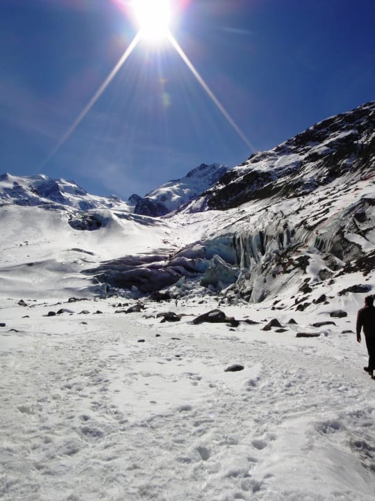 Morteratsch Glacier Hotel Reine Victoria by Laudinella