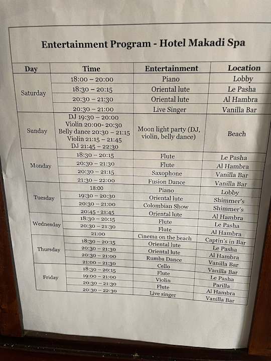 Sonstiges Makadi Spa - Adults only