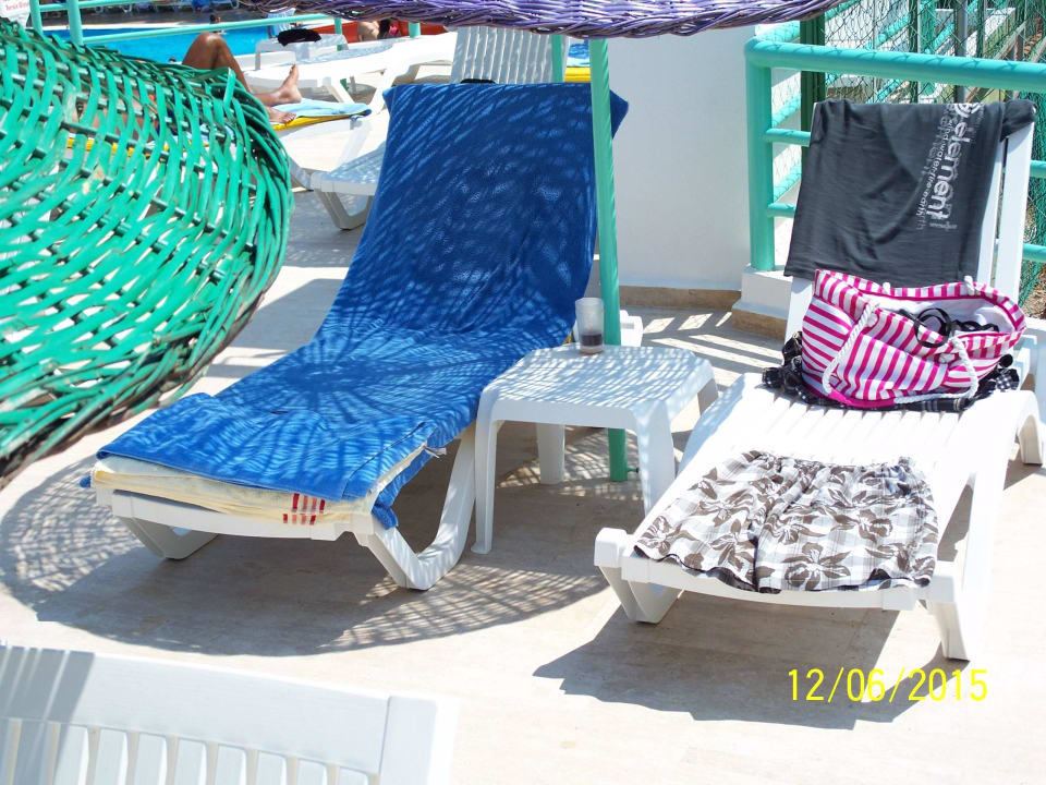 Liegen auf dem Deck Hotel Grand Efe